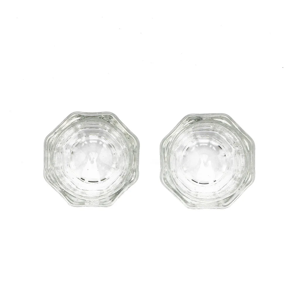 1 шт. мини практичная Хрустальная стеклянная чашка для дизайна ногтей акриловая