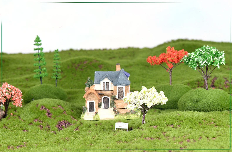 Мини сказочные украшения для сада миниатюры микро-Ландшафтные изделия из смолы