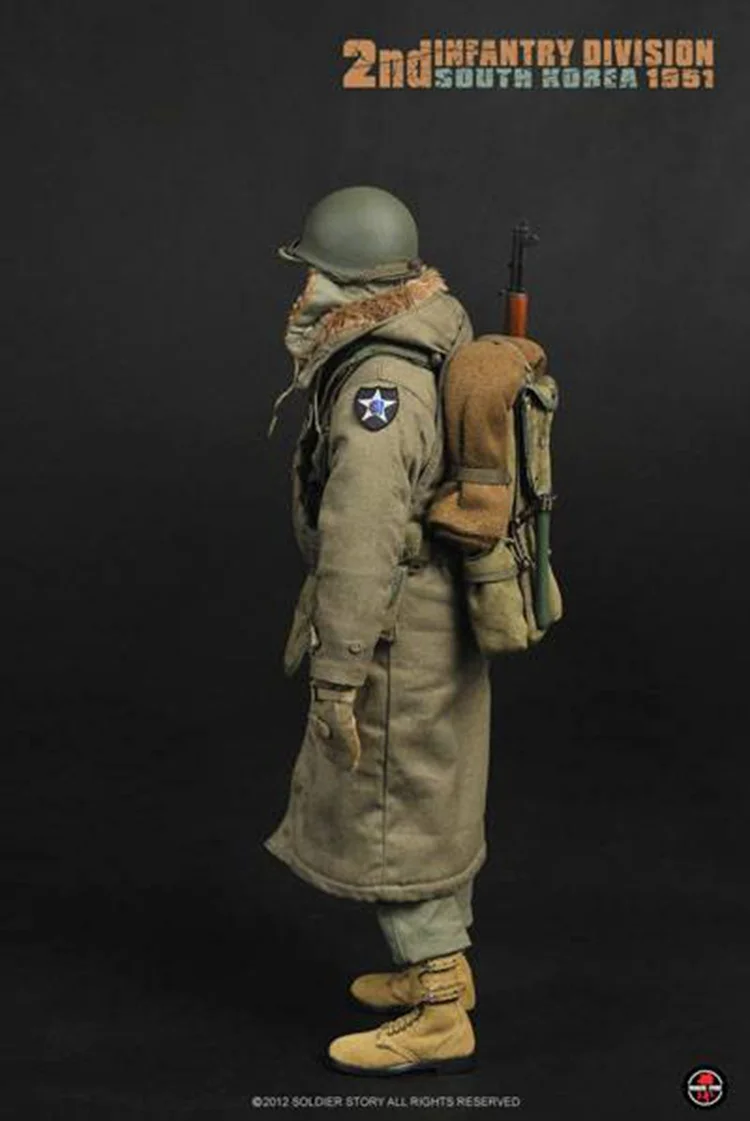 SoldierStory SS069 Вторая мировая война США Вторая пехотная дивизия 1/6 солдат фигурка модель