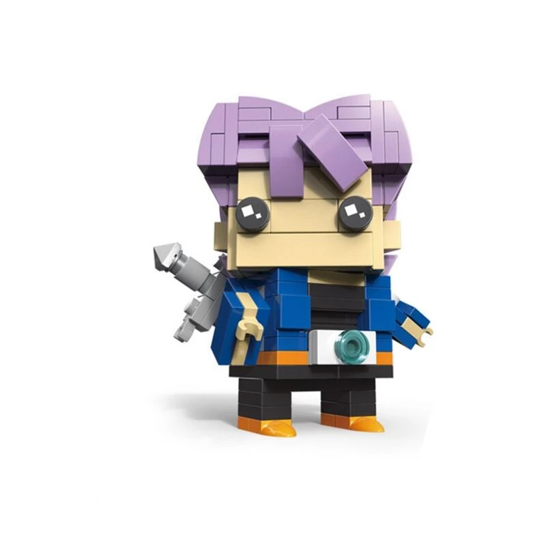Новинка, комплекты супергероев Dragon Ball Z, кирпичные головки, модель Brickheadz, строительные блоки, кирпичи, детские игрушки для детей