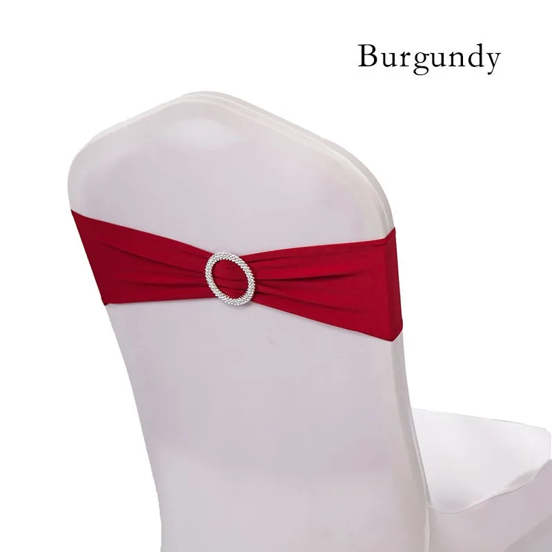100 шт. декоративные ленты из спандекса и лайкры для стула|chair decorations for weddings|chairs