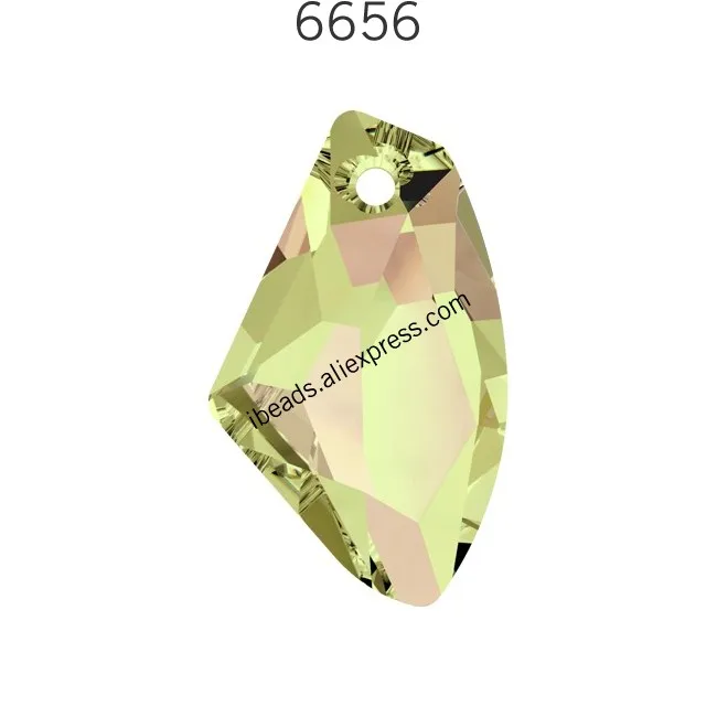 1 шт.) кристалл Swarovski 6656 Галактическая Вертикальная подвеска Австрийские Свободные Стразы для изготовления ювелирных изделий своими руками