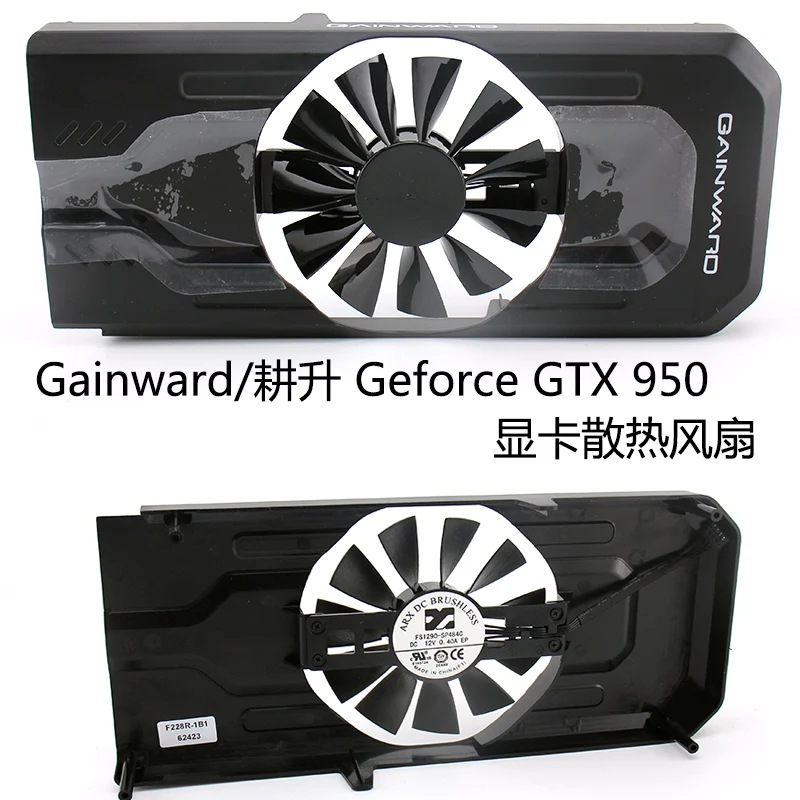 

New Original Graphics Video card fan for Gainward Geforce GTX950 FS1290-SP484C DC12V 0.40A 4 Lines