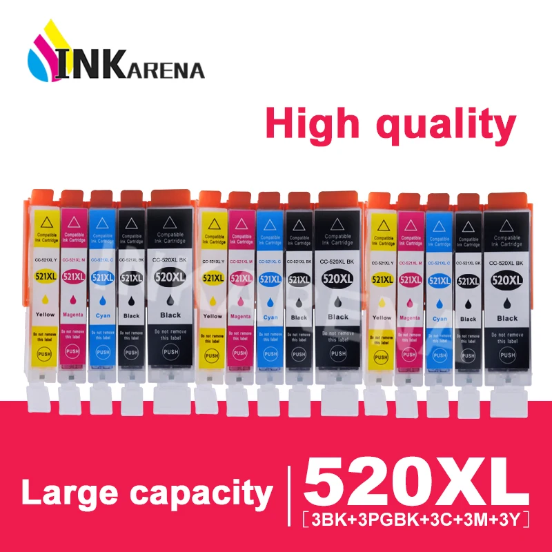 Картриджи для принтера Canon PIXMA iP3600 520 МП 521 4600 4700 540 550 560 620 630 MX860|Чернильные