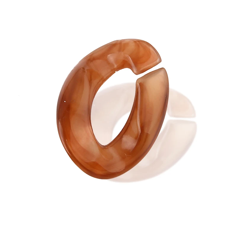 

17-30MM 50Pcs Oval Resin Mix Colorful Ear Charms & Stud Earrings DIY Findings Jewelry Accessories