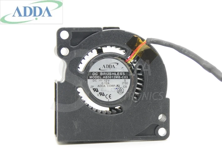Оригинальный вентилятор для сервера ADDA AB5012MB-C03 12 В постоянного тока 0 A 50x50x20 мм 3