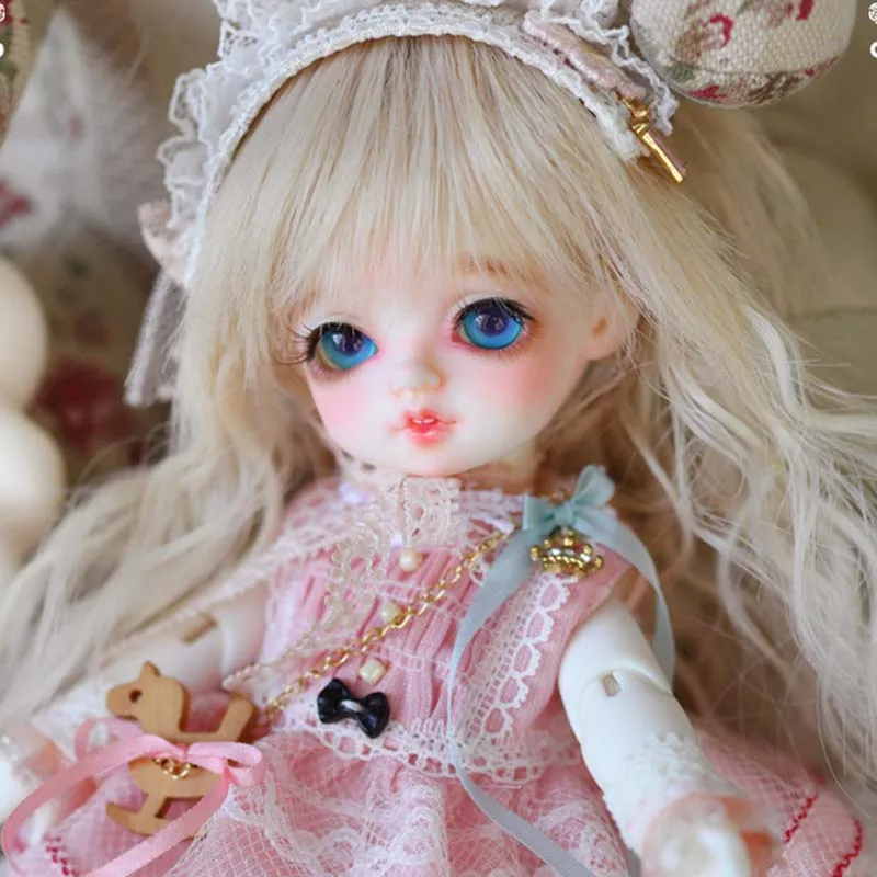 Новое поступление 1/8 шарнирная кукла BJD/SD милая бэмбис с глазами подарок для