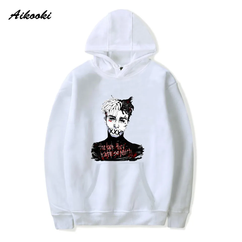 Толстовка Aikooki аспекты Xxxtentacion Rip Мужская толстовка для фанатов рэпера осенне