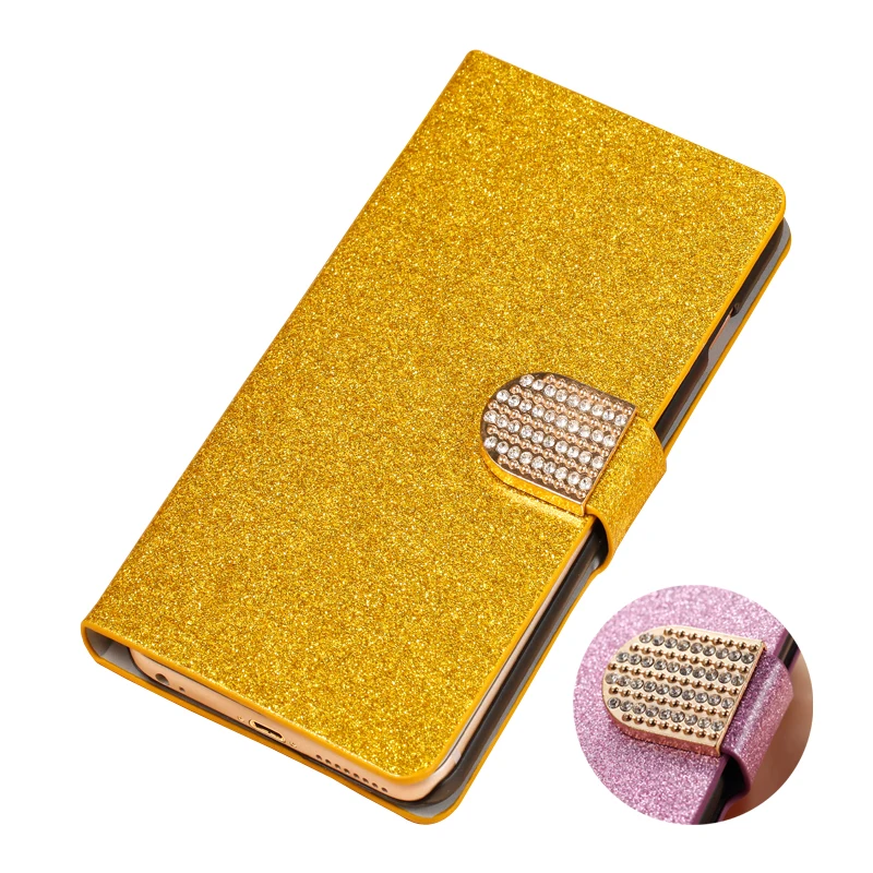 for umidigi f1 play case luxury flip pu leather phone protection cover for umidigi s3 pro case shell shiny diamond back capa bag free global shipping