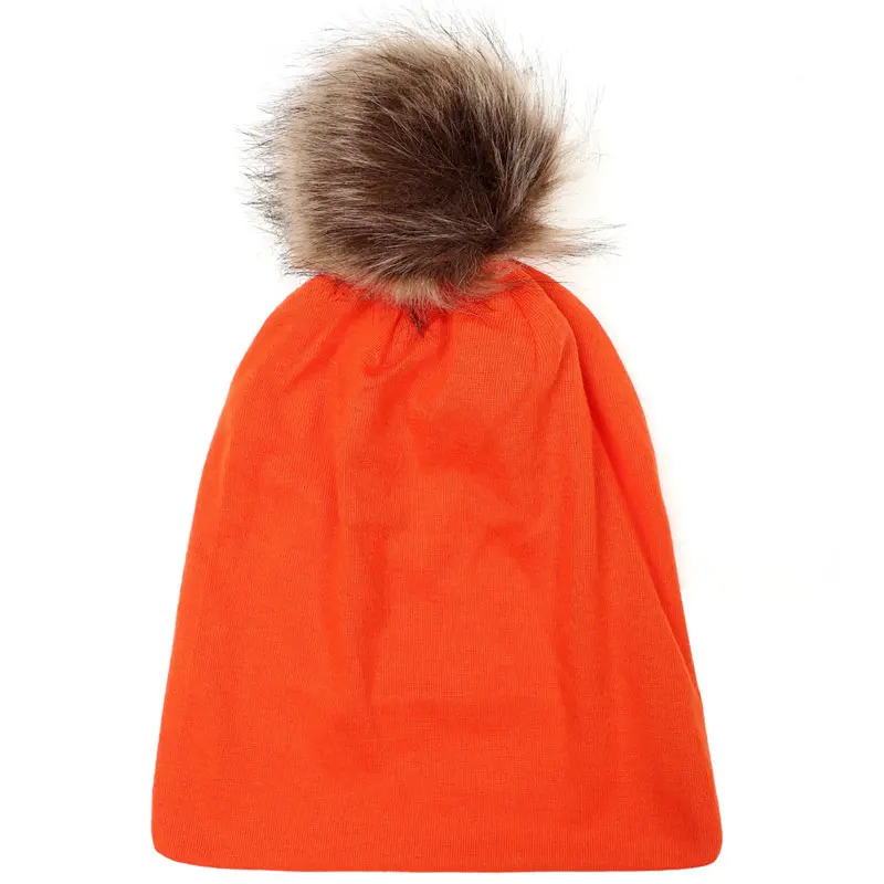 2018 Новое поступление теплая шапка для младенца детская из искусственного меха