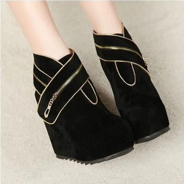 Free shipping eu 35-39 wedges Hot sexy 