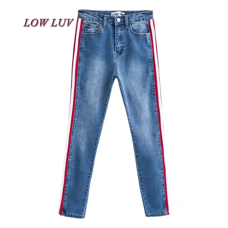 Джинсы для женщин джинсы с высокой талией женские высокоэластичные повседневные