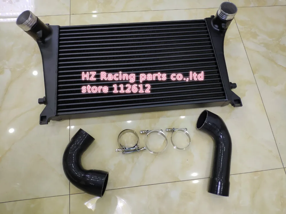 Интеркулер для GTI R MK7 A3 S3 Golf 7 EA888 TT Seat leon Octavia 1.8TSI 2.0TSI воздушный охладитель 65 мм толстый бак, 56 мм толстый сердечник
