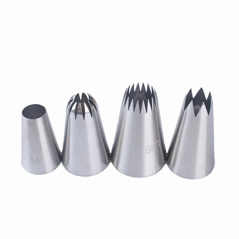 Комплект из 4 предметов Большие размеры глазури трубопроводов сопла для