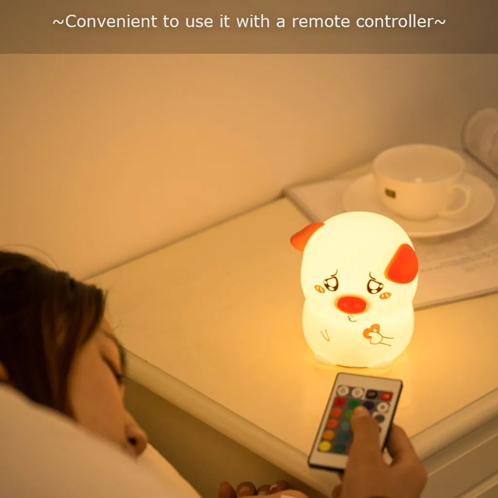 2019 Лидер продаж onefire настольная лампа веселый поросенок ночник спальня освещение