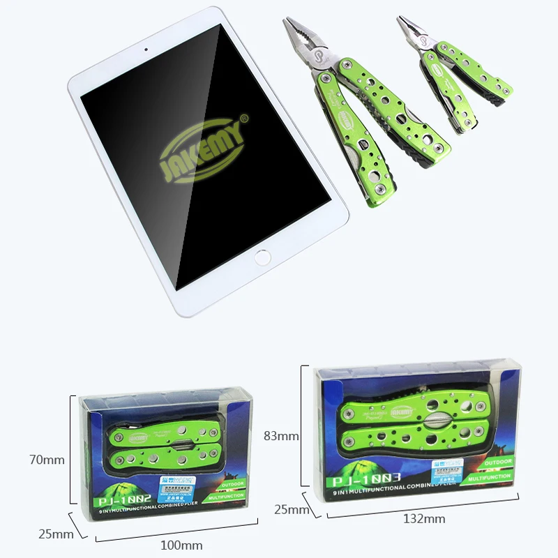 Многофункциональные плоскогубцы из высокозакаленного сплава 9 в 1 отвертка