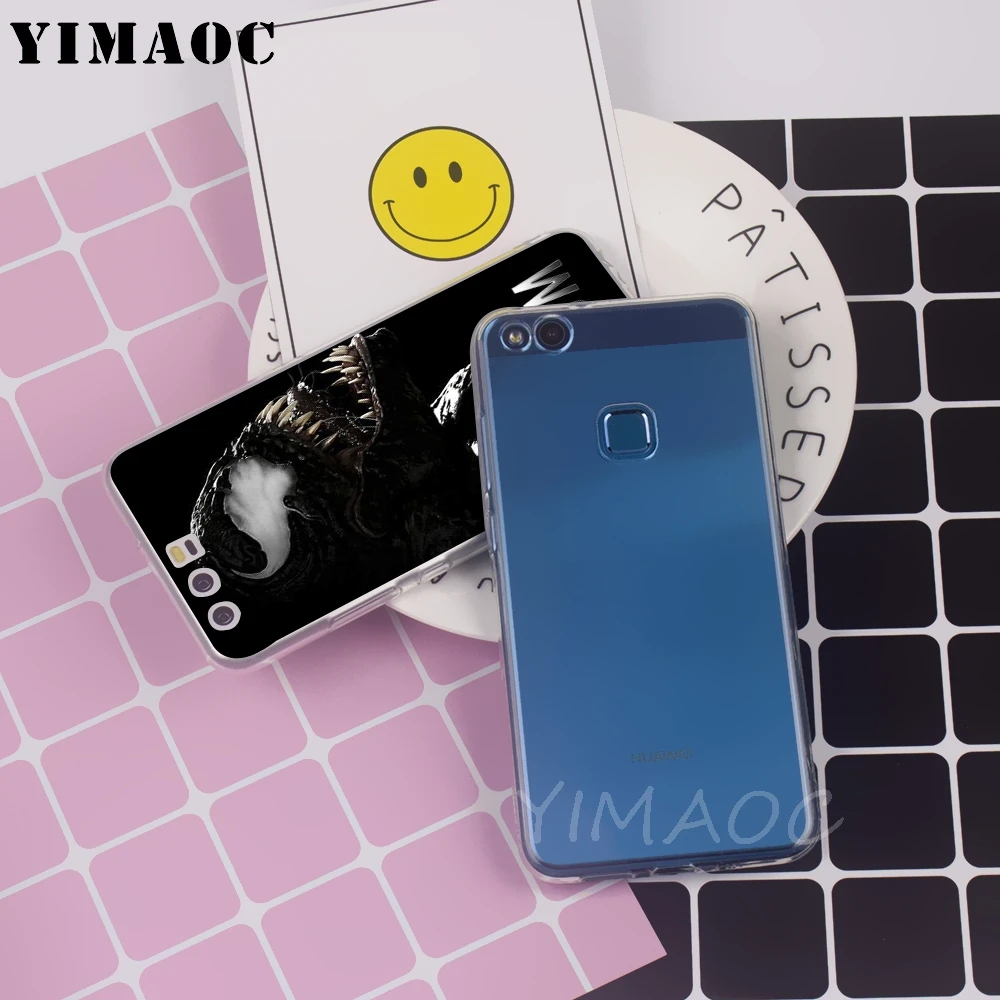 Мягкий чехол YIMAOC Musaranas Venom для Huawei P8 P9 P10 P20 P30 Lite Pro P smart 2019 |