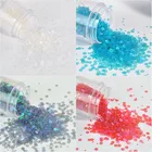 500 гупак. 2 мм прозрачная Плоская Круглая Свободная Женская одежда для рукоделия свадьбы аксессуары для рукоделия в наличии