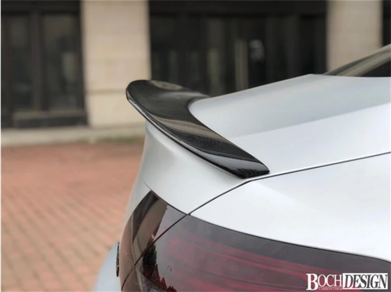 Спойлер из углеродного волокна для Mercedes-Benz W205 C Class COUPE C63 C200 C260 C300 C450 2015-2019