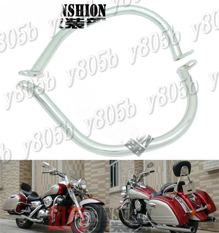 Хромированная металлическая защита двигателя краш-бар для KAWASAKI Vulcan VN1600 все годы
