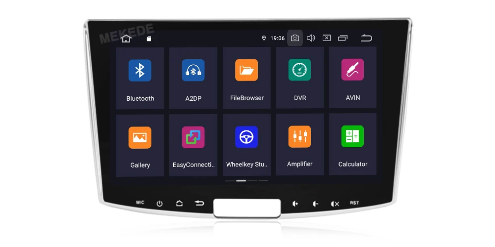 MEKEDE 10," PX30 Android 9,0 автомобильный dvd мультимедийный стерео для Volkswagen VW Passat B6 B7 CC Magotan 2011- gps navi авторадио