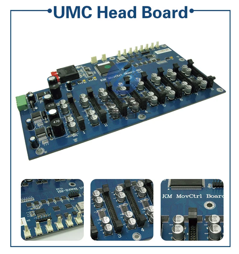 Струйный принтер печатающая головка Konica UMC плата для Konica head 512 42pl 14pl