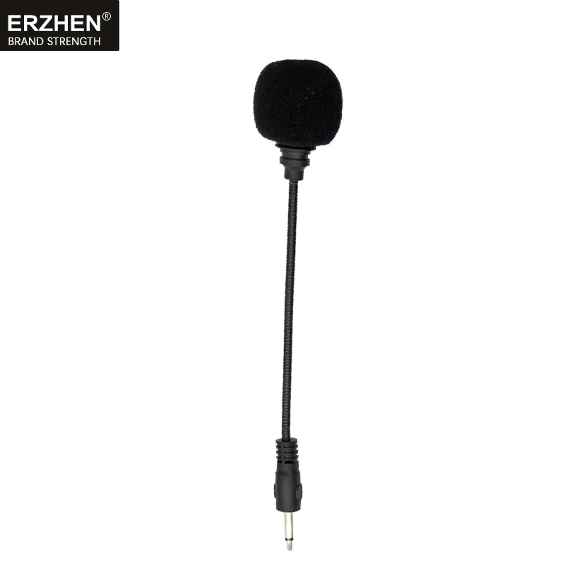 ERZHEN 2,4G петличный нагрудный микрофонный конденсатор для камеры/телефона, беспроводной микрофон для гарнитуры 3,5 мм, видеокамера VLOG
