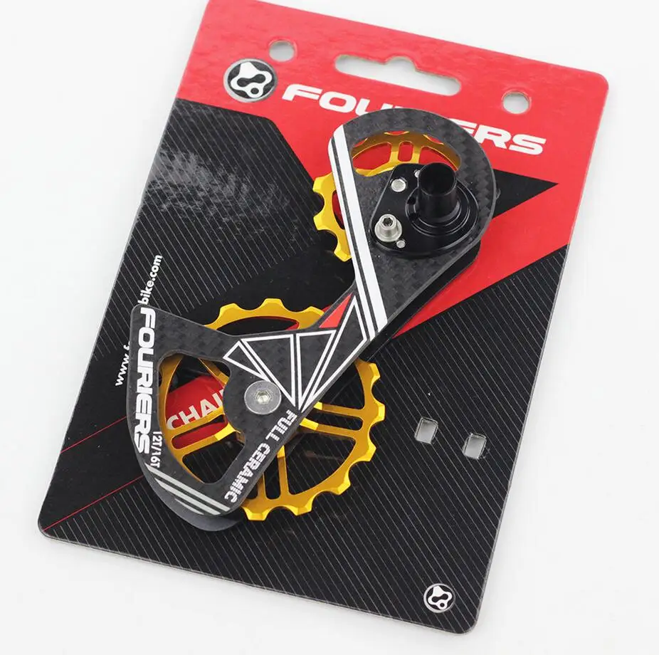 Полный керамический подшипник fouкомфортные колеса 12T-16T шкивы заднего