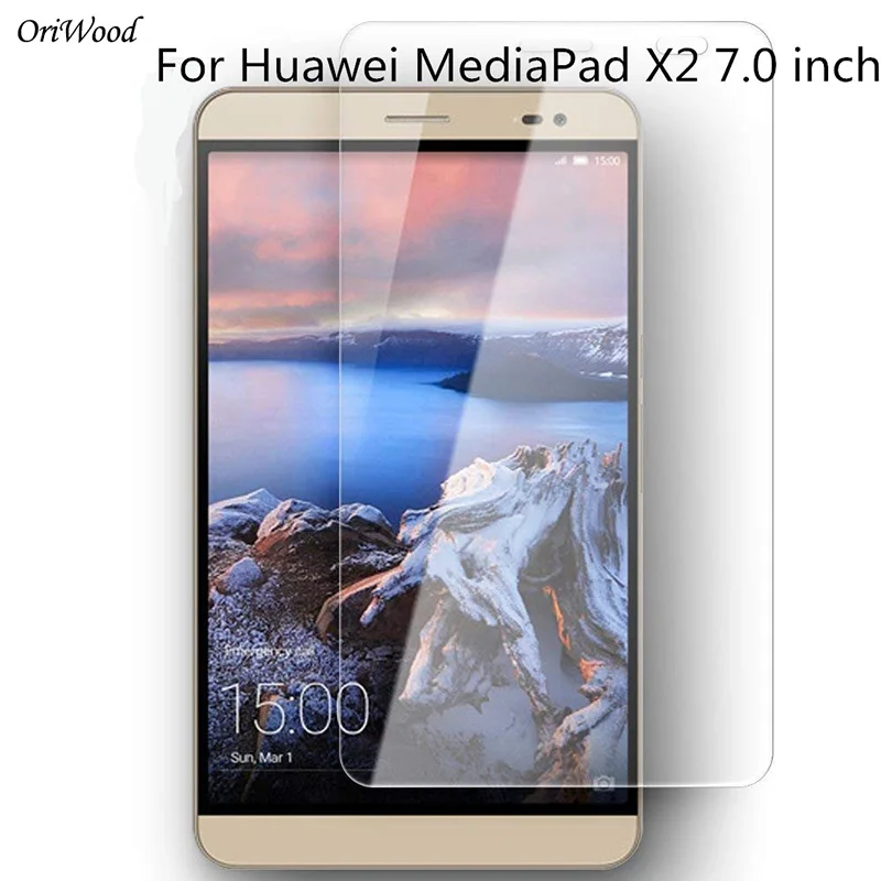 Оригинальное закаленное стекло 9H взрывозащищенное для Huawei Mediapad X2 7 " прозрачная