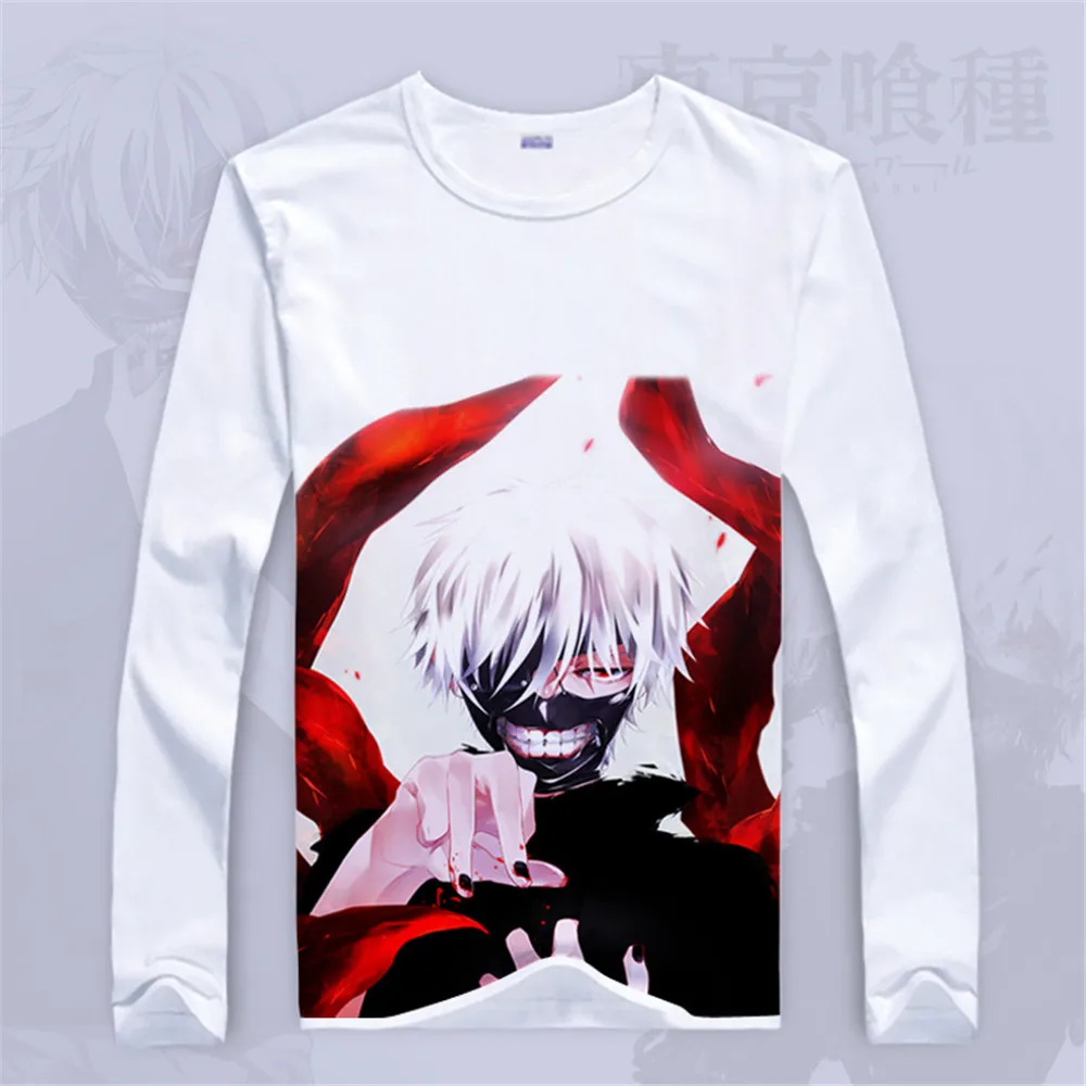 Мужская футболка с короткими рукавами и принтом Tokyo Ghoul | Тематическая одежда
