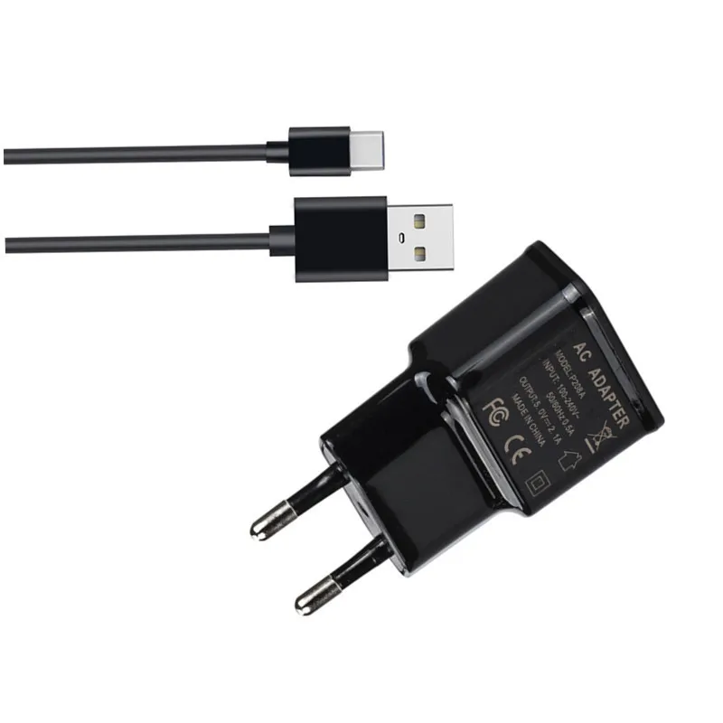 USB 5 в 210 А AC дорожное Сетевое зарядное устройство адаптер + кабель Micro для HTC One M7 M8 M9