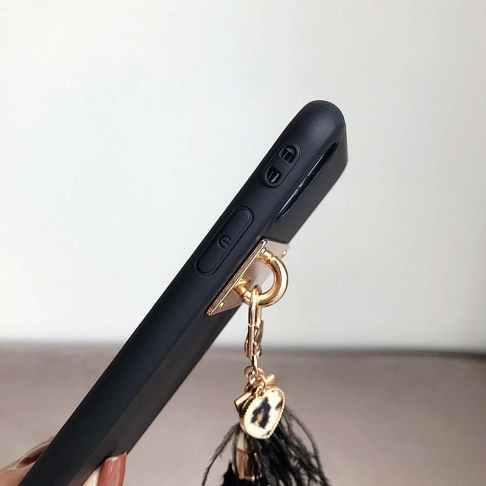 For iPhone X Case Luxury Handmade Jewelry Lace Strap Design for Girl Phone Cover 3D Fabric Flower Soft TPU 8 7 Plus 6 Back Shell |