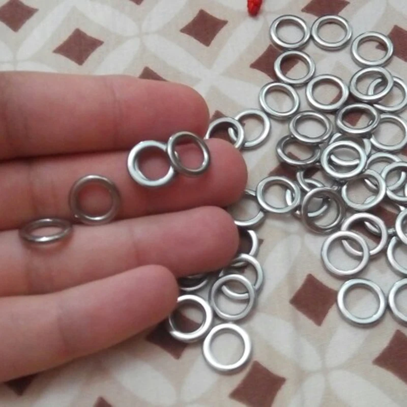 Рыболовное твердое кольцо джиггинг рыболовные аксессуары лучший 304 нержавеющая