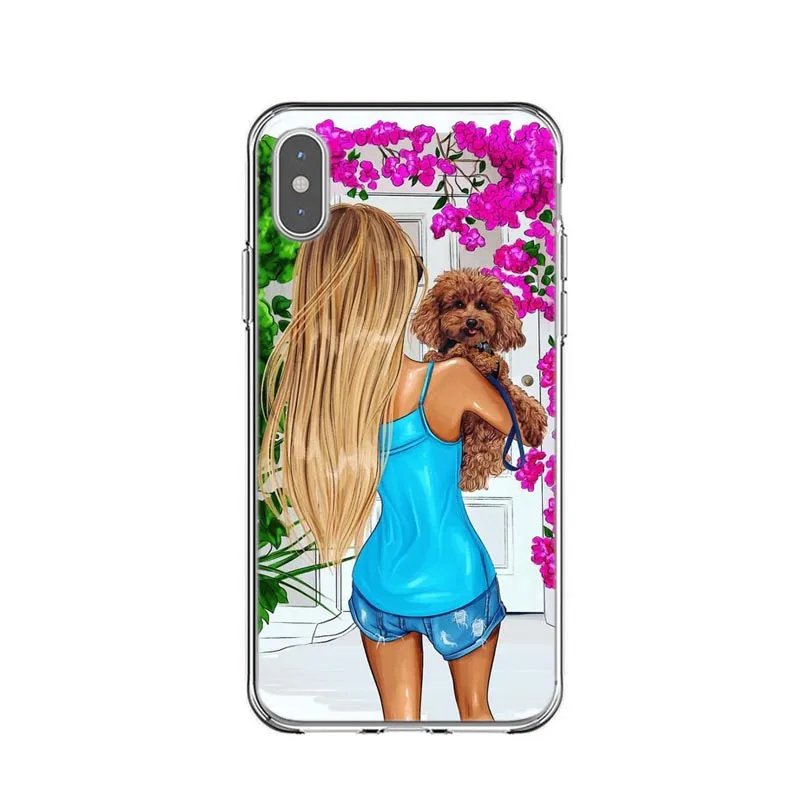 Модный летний дорожный мягкий чехол для телефона iPhone 8 7 6 6S Plus 5S SE X XR XS Max