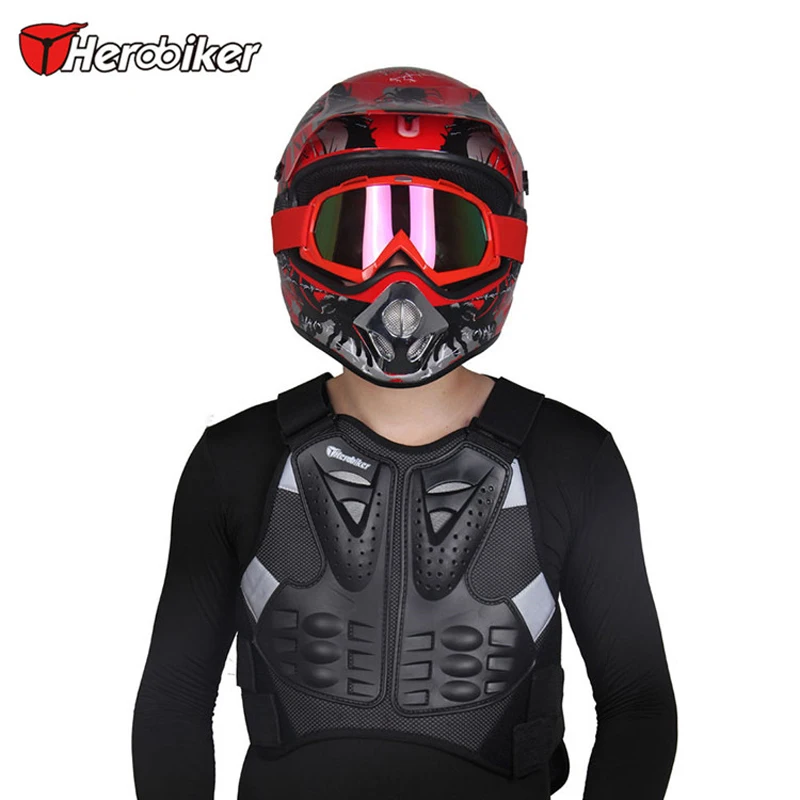 Защитная мотоциклетная куртка HEROBIKER MX для езды по бездорожью на велосипеде DH