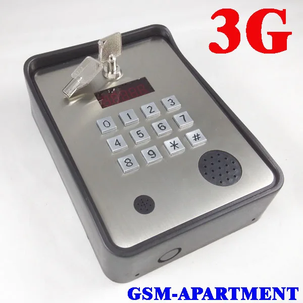Беспроводной дверной Открыватель 400 пользователей GSM 3G 4G система контроля