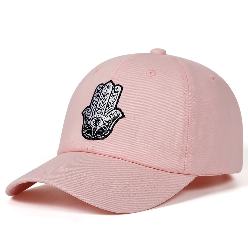Новая Хамса папа шляпы бейсболка с вышивкой Регулируемый Snapback хлопок унисекс хип хоп шляпа папы костяная Garros