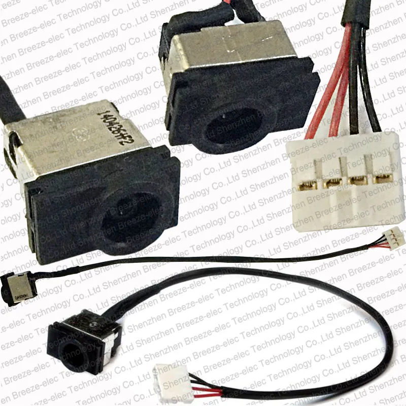 5 шт./лот оригинальный новый разъем питания постоянного тока для ноутбука