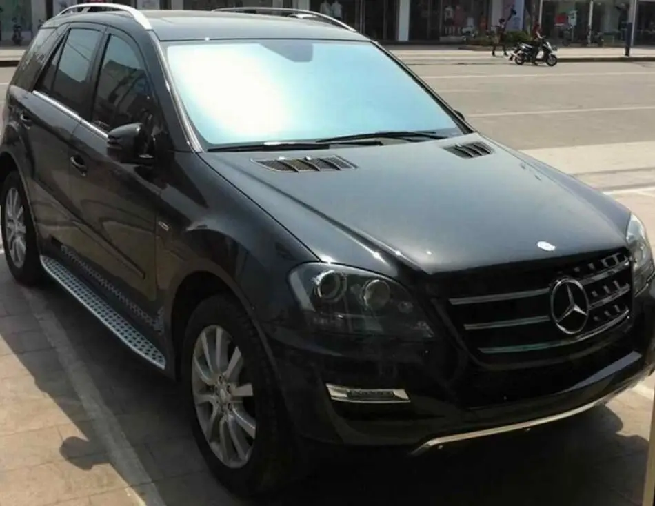 Автомобильные подножки Боковые ступенчатые педали для Mercedes-Benz ML300 ML350 ML400 AMG 2006-2011