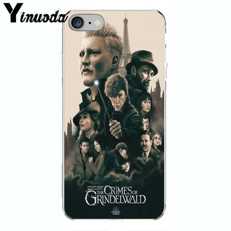 Yinuoda Фантастические звери Новинка чехол для телефона Fundas iPhone 8 7 6 6S Plus 5 5S SE XR X XS MAX