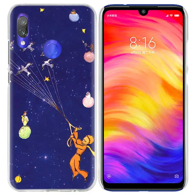 01 Чехол с лисой Маленького принца для Xiao mi Red mi Go Note 7 6 6A Pro S2 5 5A 4X mi A1 A2 9 mi x 3 5G 8 lite Play F1 жесткий чехол для телефона из ПК - Цвет: 01