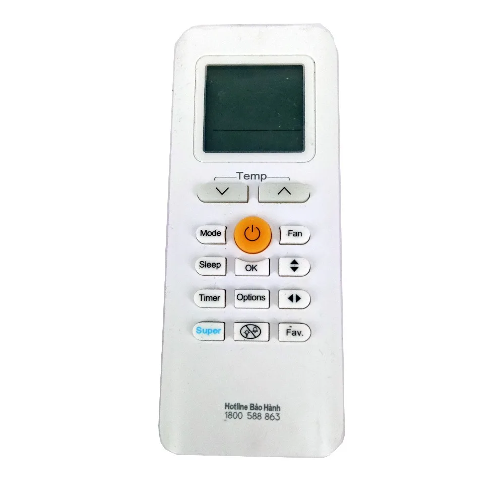 Используется оригинальный RG70A1/BGEF кондиционер Midea пульт дистанционного
