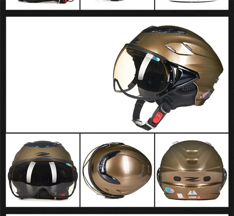 Сотовый дизайн мотоциклетный шлем с открытым лицом Половина емкости да Motocicleta Cascos Para Moto шлем каск руля скутер шлемы