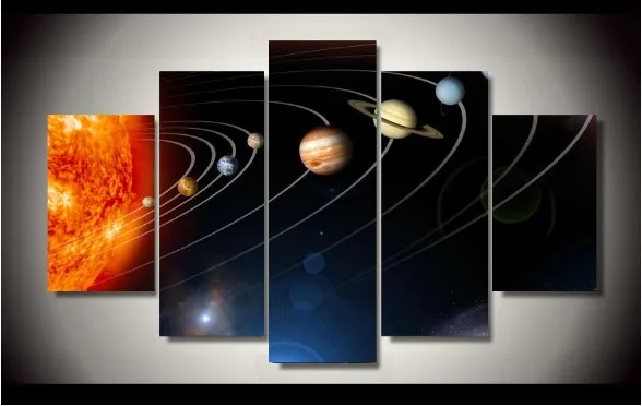 

HD Print 5Pcs canvas art landscape painting modern home decor wall art picture living room decor print Painting on canvas/PT0384