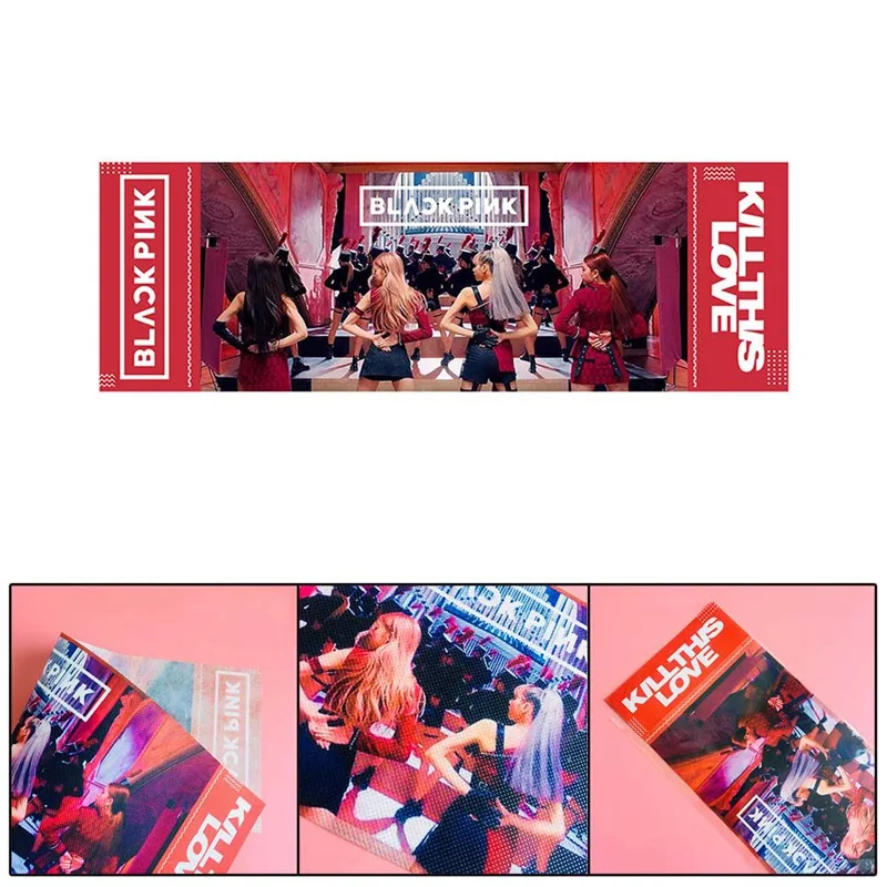 1 шт. Kpop BLACKPINK концертная поддержка ручной баннер ткань повесить плакат для поклонников коллекция подарок