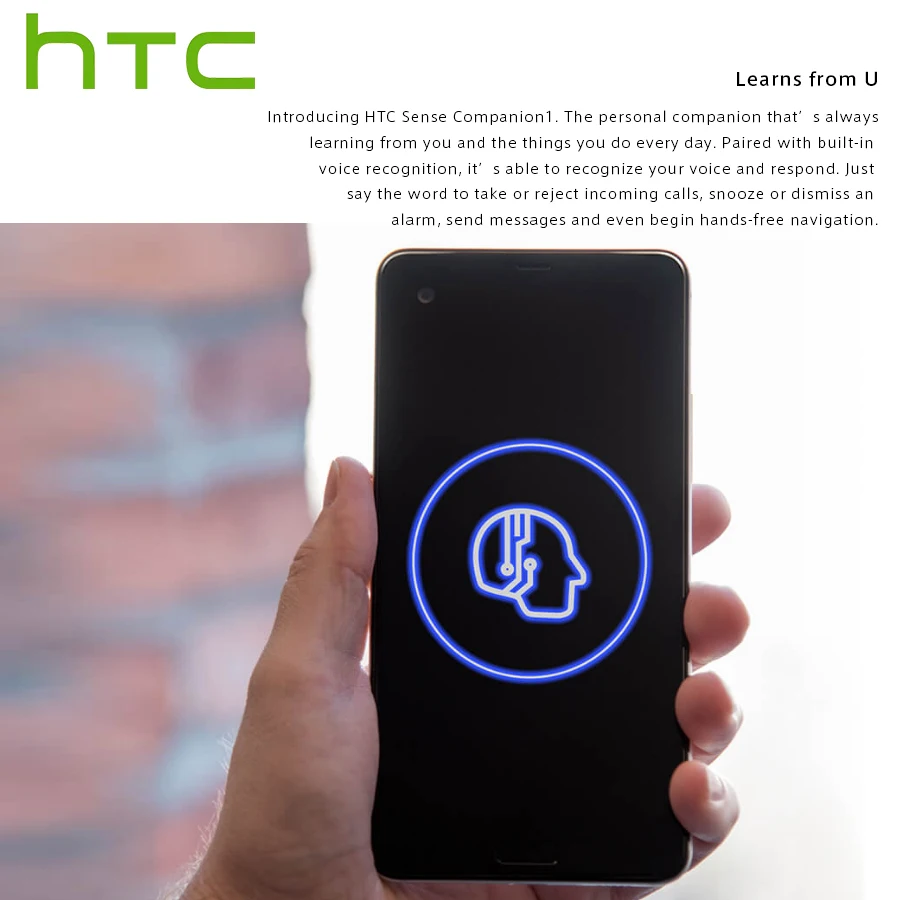 Мобильный телефон htc U Ultra 4G LTE, 5,7 дюймов, две sim-карты, 4 ГБ, 64 ГБ, четырехъядерный процессор Snapdragon821, 2560x1440, смартфон DualView Android