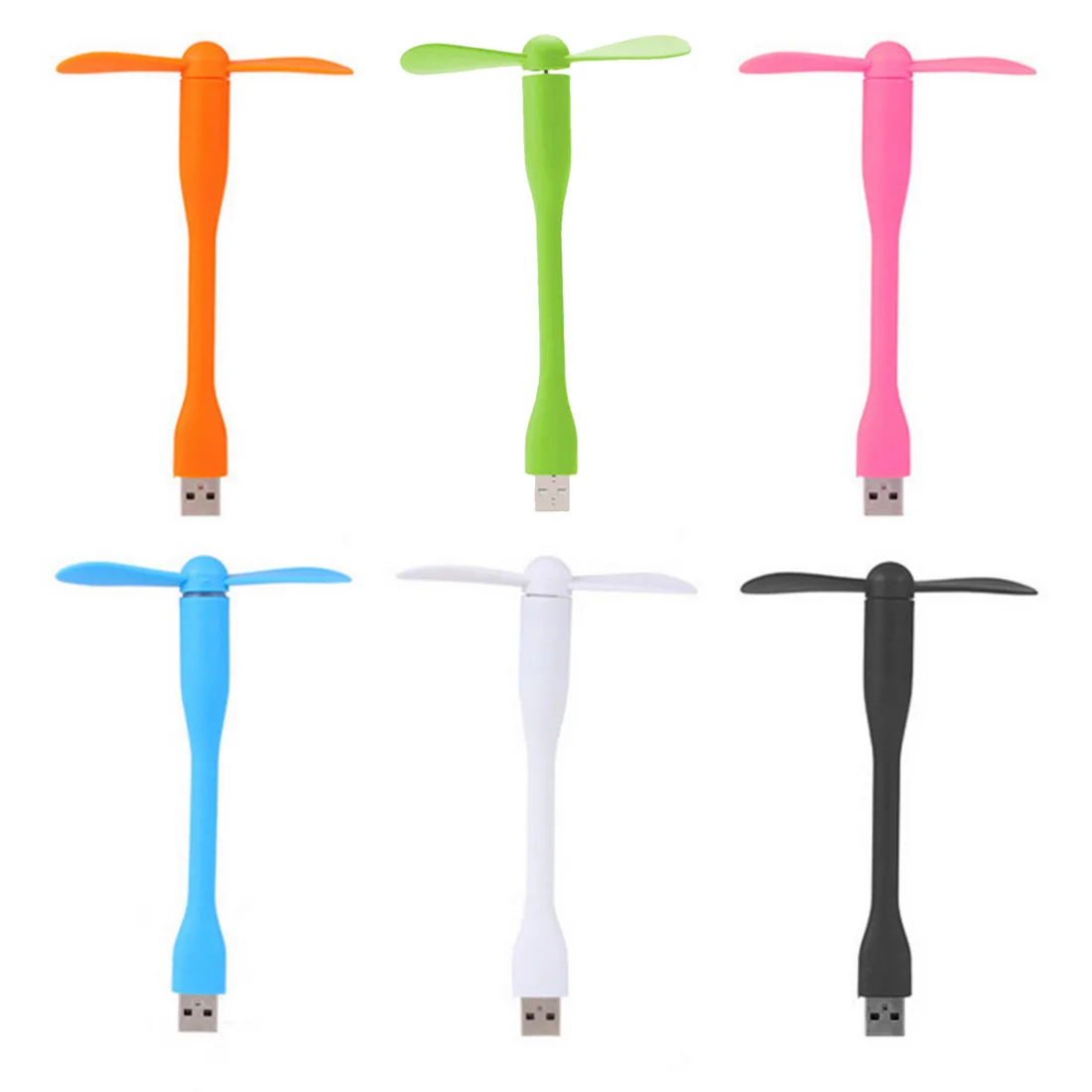 2 в 1 USB вентилятор гибкий мини выход портативный гаджеты для планшета