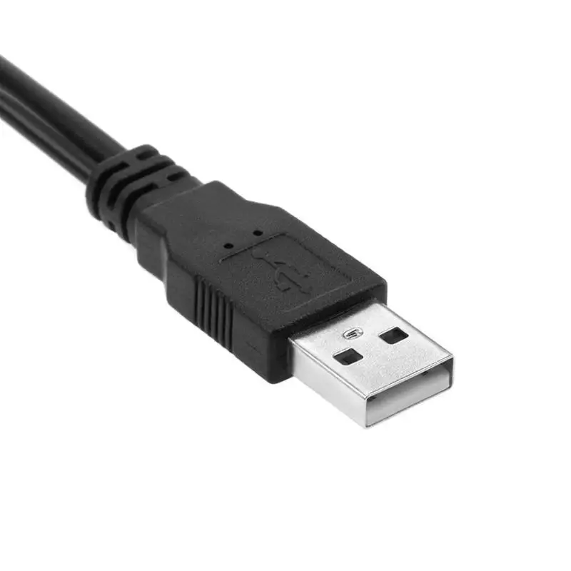 Кабель-Переходник USB 2 0 SATA 7 + 15pin для жесткого диска 5 дюйма ноутбука компьютера |