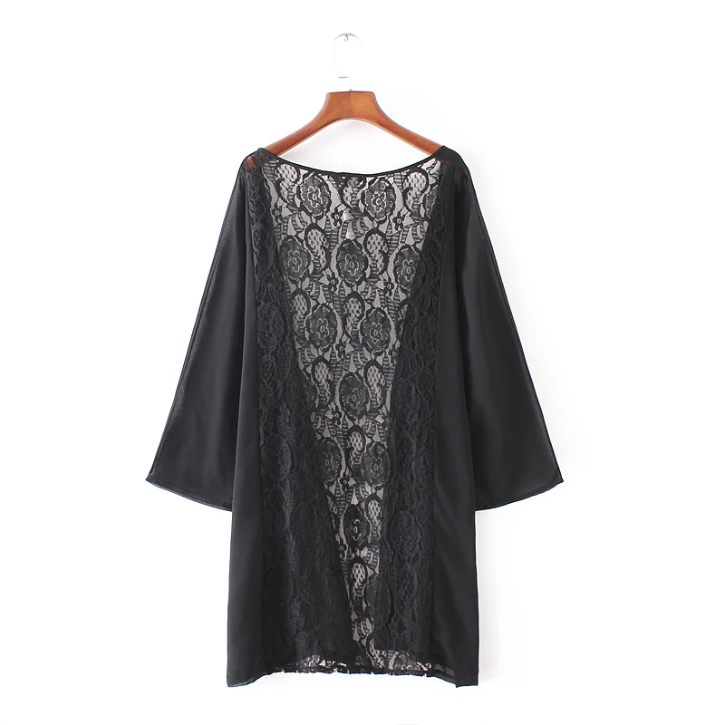 Модные женские туфли Летний стиль Повседневное Винтаж Boho кимоно кардиган