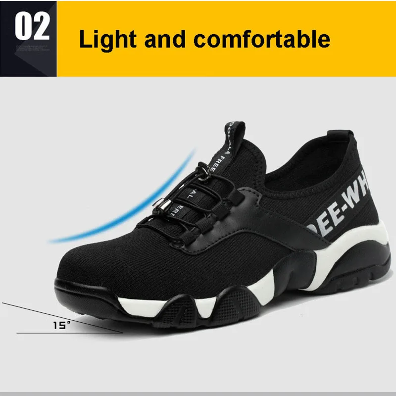 Защитные ботинки Нескользящие износостойкие дышащие|Защитная обувь| |